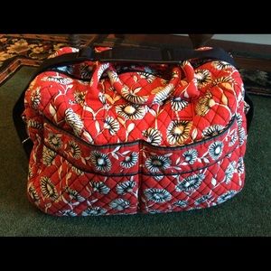 Vera Bradley Deco Daisy Weekender