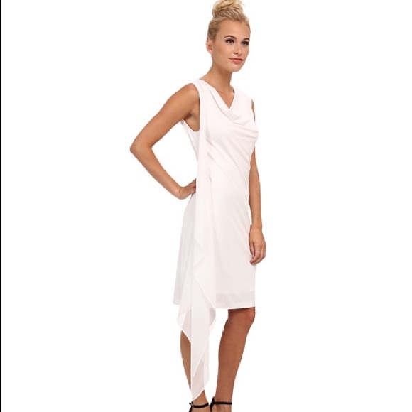 Bcbgmaxazria white dress
