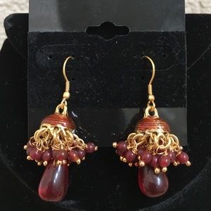 Cute light weight Indian hook on earrings