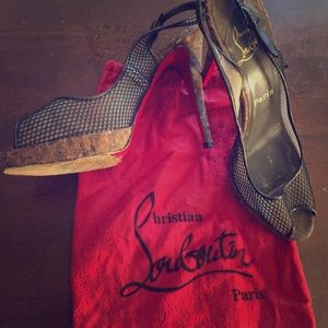 Pre-Loved Louboutin Slingback size 40