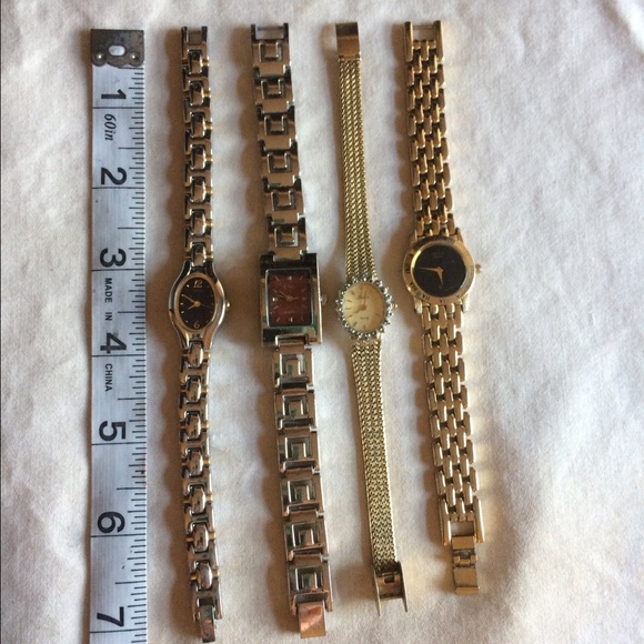 WATCHES - LOT OF 4 GORGEOUS LADIES WATCHES