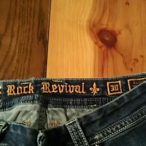 Rock Revival soft worn in nicely jean