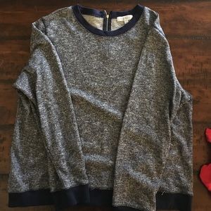 Blue active pullover