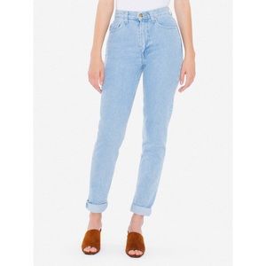 Pacsun light denim wash high waisted mom jeans