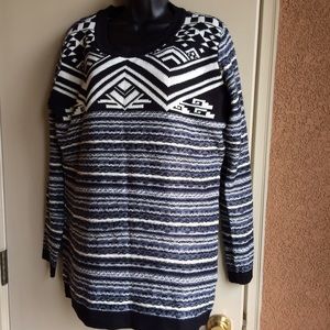 NEW Pink Rose sweater. Size 2X