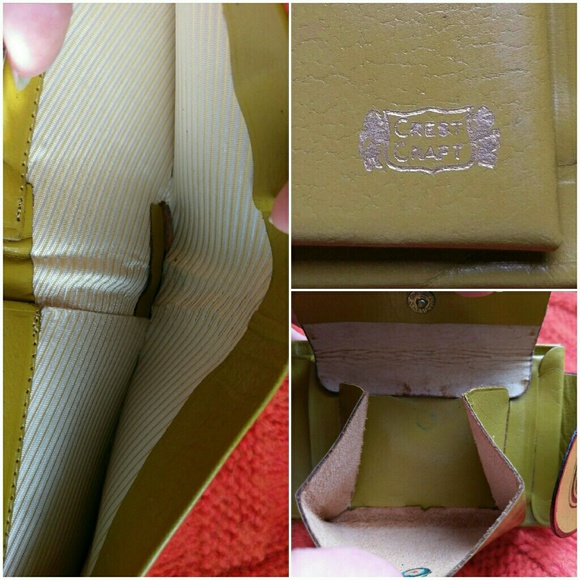 Vintage Crest Craft Leather Bifold Wallet - Picture 4 of 4