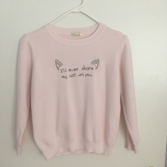 Pink sweaters