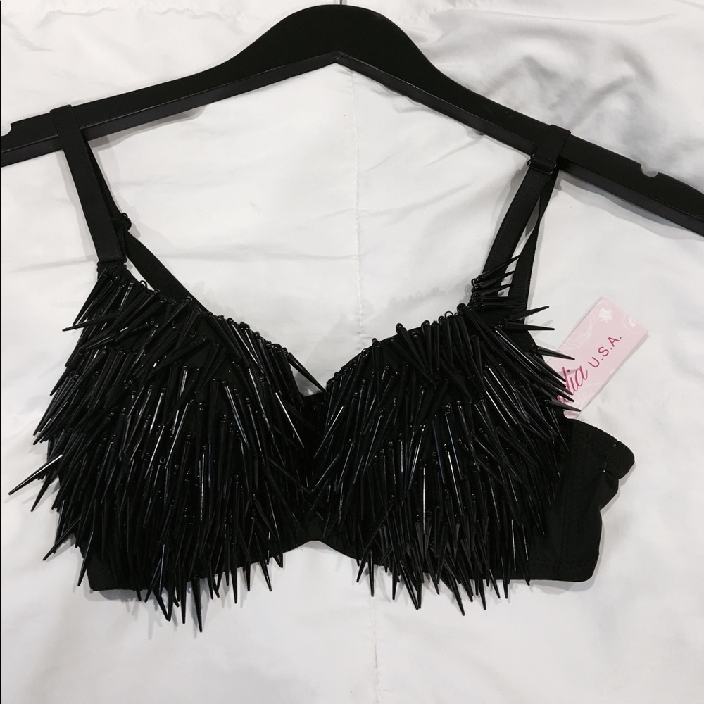 Beaded Festival Rave Bra