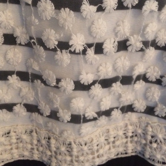 Black and maxi dress w/ stripes - Picture 3 of 3