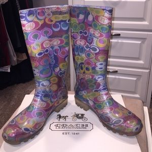 Coach Rain Boots