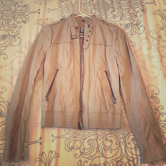 Guess faux leather jacket.