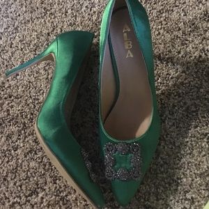 Green Alba Heels
