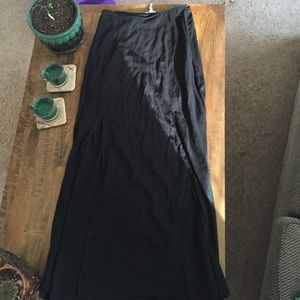 Black maxi Skirt