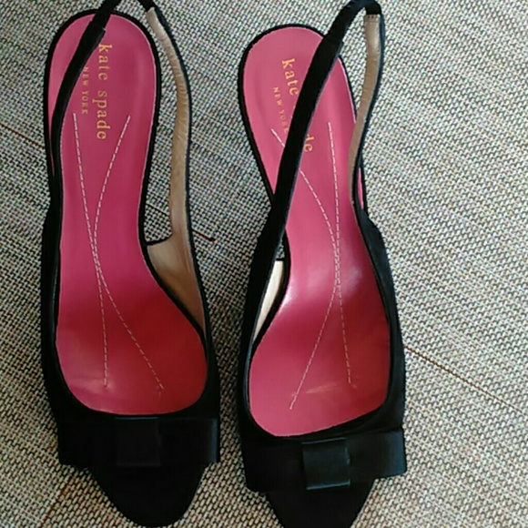 Kate Spade sling back heels - Picture 1 of 3