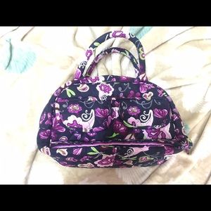 cute little makeup hand bag with wallet