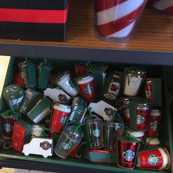 Starbucks ornaments