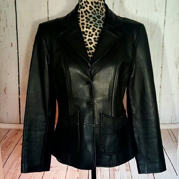Bernardo Jackets & Blazers - 100% GENUINE AMAZINGLY SOFT LEATHER!