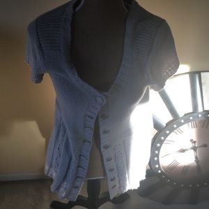 Kimchi & blue short sleeve gray sweater