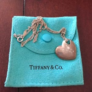 Authentic Tiffany & Co heart necklace