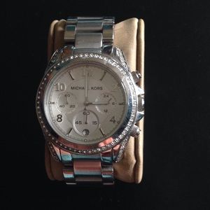 Michael Kors silver watch