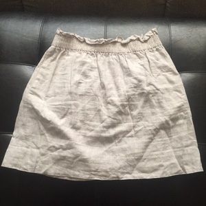 J. Crew elastic waist skirt