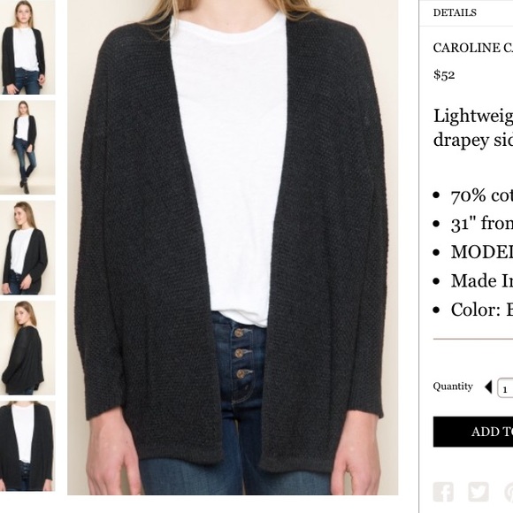 Brandy Melville Sweaters - Black brandy Melville sweater