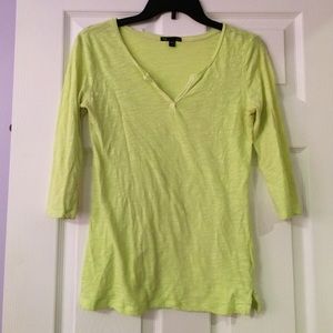 Gap quarter-sleeved shirt