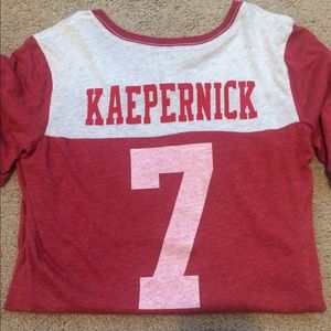 Nike 49ers vneck tshirt.