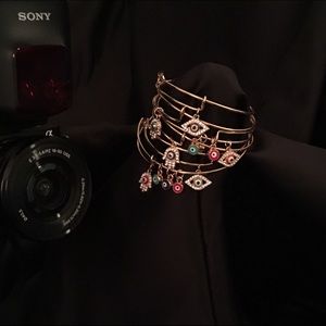 Evil eye bracelet and hamsa bracelet