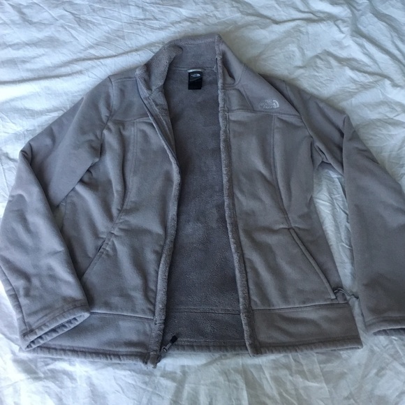 Fleece lined North face jacket