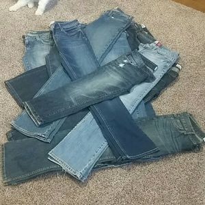 LOT of jeans