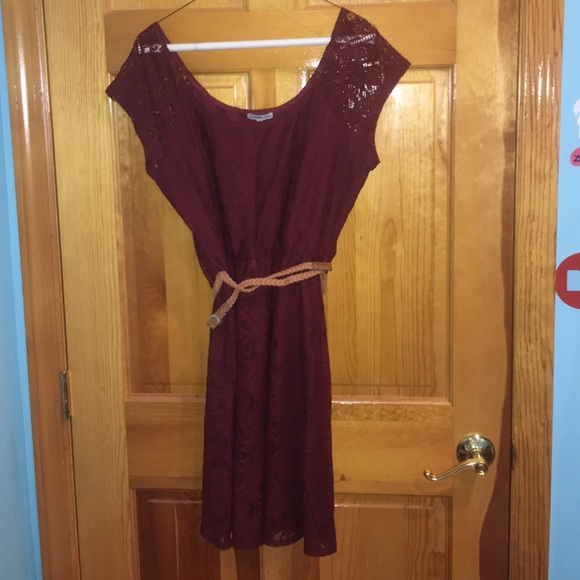 Red Lace Dress