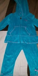 12 month girl puma set