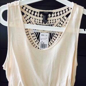 New Buttercream Woven Top