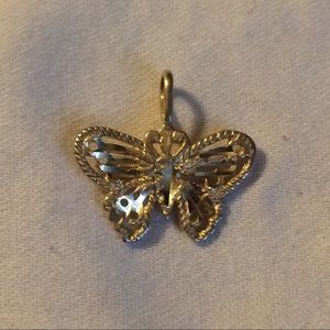FIRM! 14k GOLD BUTTERFLY CHARM - FIRM!