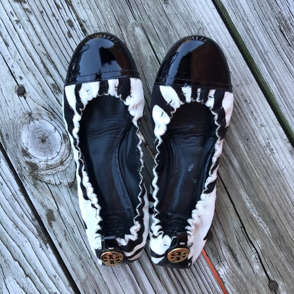 Tory Burch Cap Toe Abbey Ballet Flats