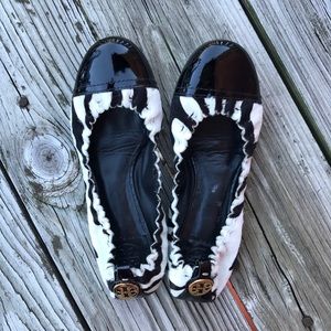 Tory Burch Cap Toe Abbey Ballet Flats