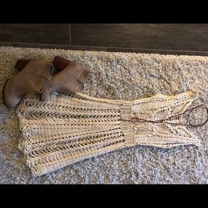 Free People Crochet Dress