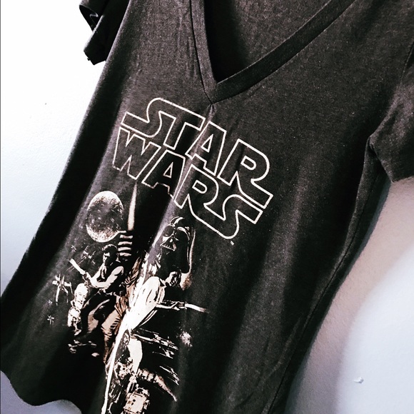 SOLD Vintage Star Wars V-Neck Shirt