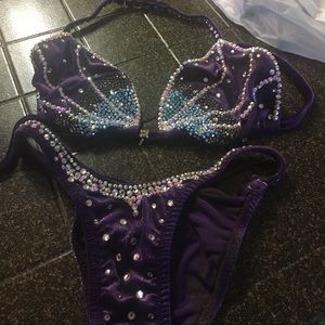 Competition bathing suit worn once