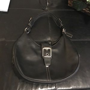 Black Coach Hobo bag