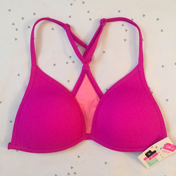 PINK Victoria's Secret Other - VS PINK Pink Back Logo Bikini Top