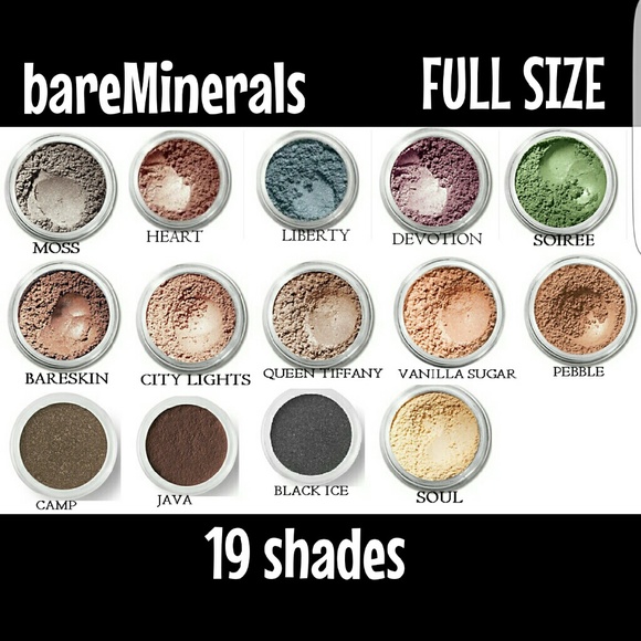 BareMinerals eye color pods full size 19 shades