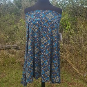 LuLaRoe Azure skirt 3XL NWT