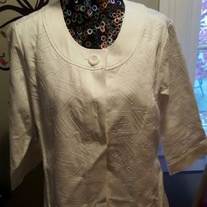 Coldwater Creek 5 Button Jacket