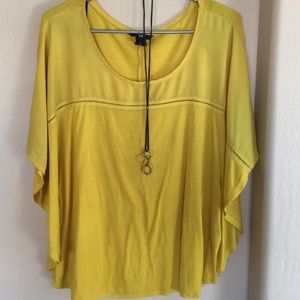 H&M blouse and Armani necklace