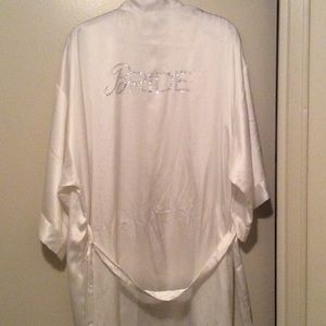 Victoria Secret Bridal Robe.