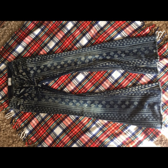 Free People Indigo Bali Pants