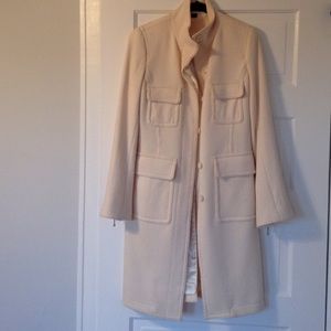 Express Winter White Coat