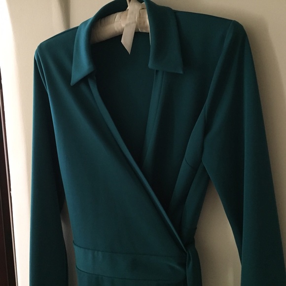 RESERVED FOR JARAMJ ONLY Limited Green Wrap Dress